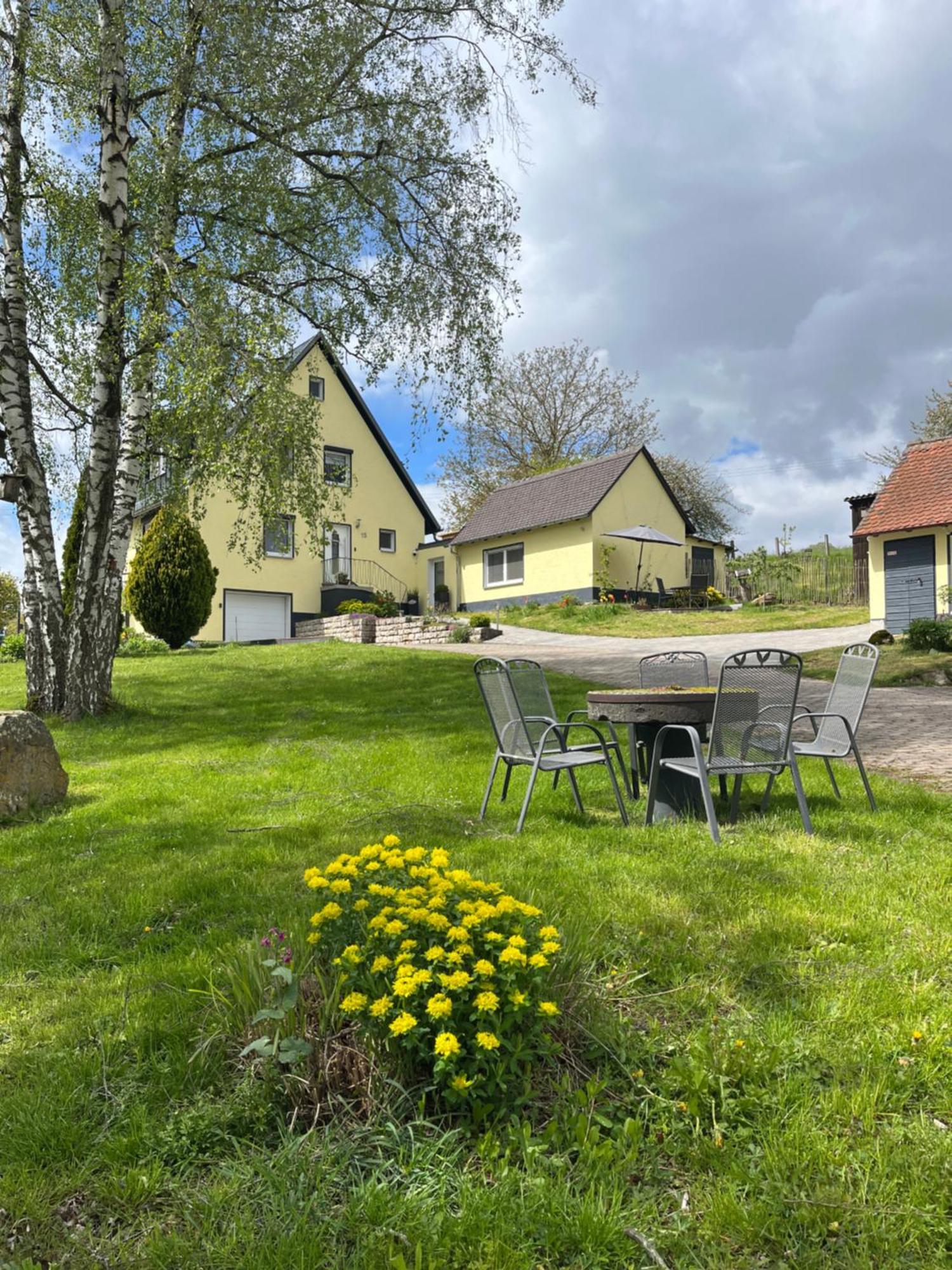 Fewo Haus Hutzelbuck In Idyllisch-Gruener Lage Naehe An Ansbach Zewnętrze zdjęcie